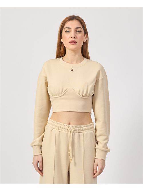 Felpa cropped donna Patrizia Pepe PATRIZIA PEPE | 8M1694-J219B814